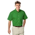 thumbnail image 1 of BlueGeneration Mens Short Sleeve 100% Cotton Twill - Kelly Extra Large Solid, 1 of 1