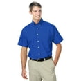 thumbnail image 1 of BlueGeneration Mens Short Sleeve Easy Care Poplin - Royal 4 Extra Large Solid, 1 of 1
