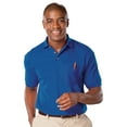 thumbnail image 1 of BlueGeneration Mens Short Sleeve Superblend Pique With Pocket - Royal 2 Extra Large Solid, 1 of 1
