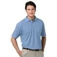 thumbnail image 1 of BlueGeneration Mens Short Sleeve Teflon Treated Piques With Pocket - Light Blue Medium Solid, 1 of 1