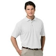 thumbnail image 1 of BlueGeneration Mens Short Sleeve Teflon Treated Piques With Pocket - White Large Solid, 1 of 1