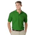 thumbnail image 1 of BlueGeneration Mens Value Soft Touch Pique Polo - Kelly 6 Extra Large Solid, 1 of 1