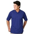 thumbnail image 1 of BlueGeneration Mens Wicking Piped Polo - Royal 2 Extra Large Solid, 1 of 1