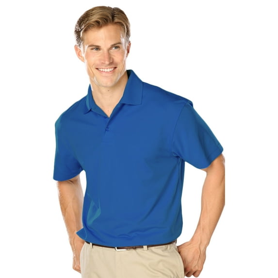BlueGeneration Mens Wicking Solid Snag Resist Polo - Turquoise 6 Extra Large Solid