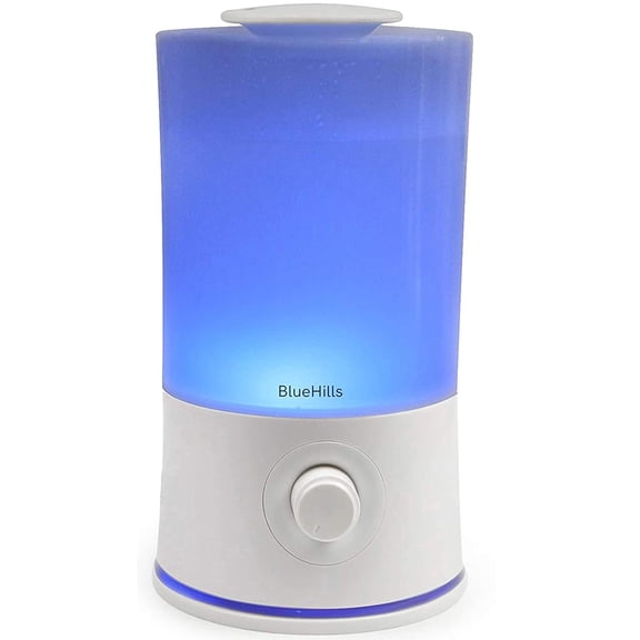 BlueHills 2000 ml Premium Essential Oil Diffuser Humidifier Extra Large Capacity - White - E001