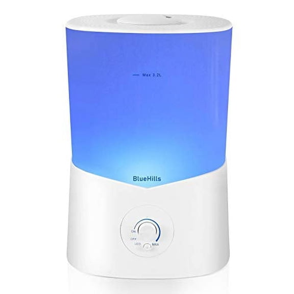 BlueHills 3000 ml large essential oil diffuser humidifier for large rooms - white -K1