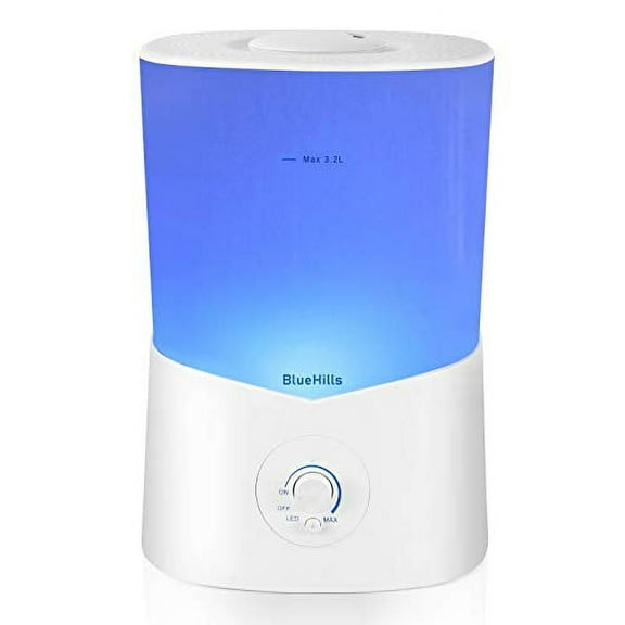 BlueHills 3000 ml large essential oil diffuser humidifier for large rooms - white -K1