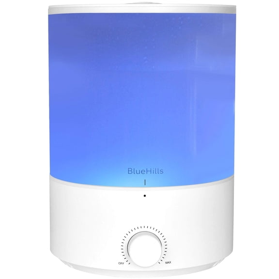 BlueHills 4000 ml Premium XL Essential Oil Diffuser Humidifier Extra Large Capacity - White -E401