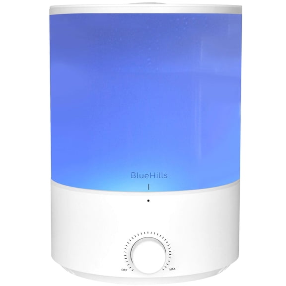BlueHills 4000 ml Premium XL Essential Oil Diffuser Humidifier Extra Large Capacity - White -E401