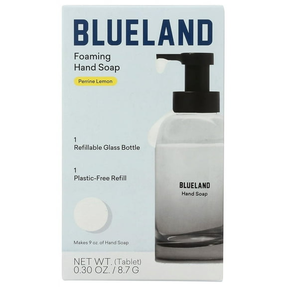 BlueLand Perrine Lemon Foaming Hand Soap Starter Set, 0.3 Oz..