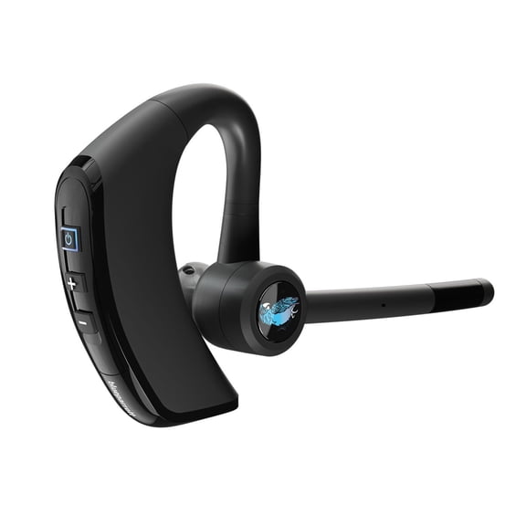 BlueParrott M300-XT SE Mono Bluetooth Wireless Headphones 80% Noise Canceling Earpiece Headset for Mobile Workers & Delivery Drivers, Compact Design with IP54-Rated Protection, 14 hrs Talk Time, Blac