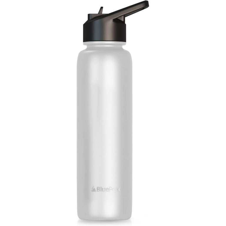 Thermoflask Double Stainless Steel Insulated Water Bottle, 24 oz, White