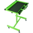 thumbnail image 1 of NIGSQJB LT18 Heavy Duty Adjustable Work Table with Drawer for Mechanic, Garages, Repair Shops, DIY, 220lbs Capacity Rolling Tool Tray Table with Wheels, Green（Color Options）, 1 of 11