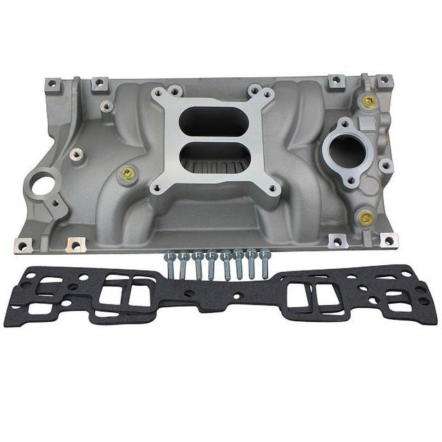 BluePrint Engines SBC Intake Manifold Kit Dual Plane Aluminum
