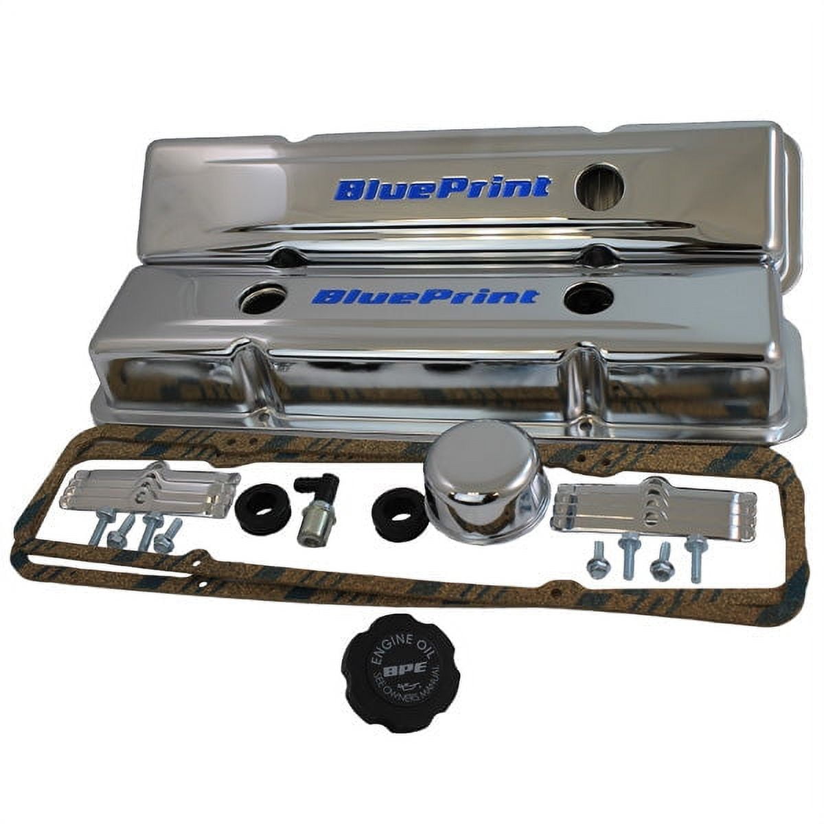 BluePrint Engines Small Block Chevy Valve Cover Kit
