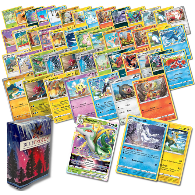 BlueProton Premium Bundle | 50 Genuine Pokemon Cards | 1 Guaranteed ...