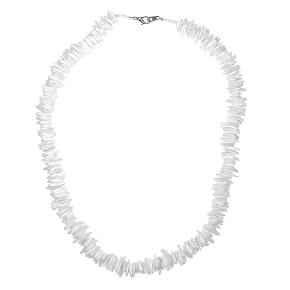 BlueRica Puka Chip Shell Necklace (18")
