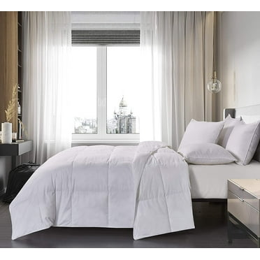 BlueRidge Home Fashion Olympia Twin in White Color Down Down comforter,