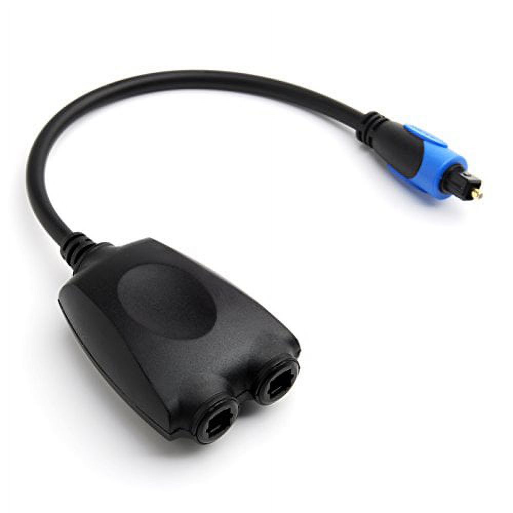 Câble Optique Toslink 1 Vers 2 – Splitter Audio Numérique, 1,5 M, Pour Home Cinéma, PS5, TV, Barre De Son