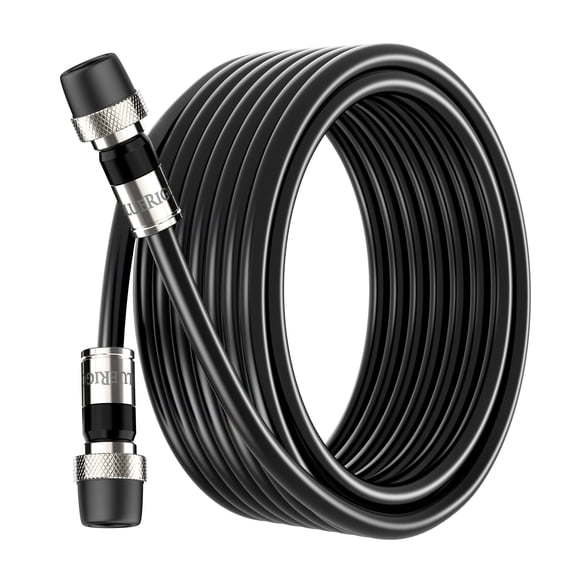 BlueRigger RG6 Coaxial Cable, 35FT (Weatherproof Rubber Boot, Direct Burial, in-Wall CL3 Rated, 75 Ohm, Indoor Outdoor) - Digital Coax Cord for HDTV, CATV, TV Antenna, Satellite, Broadband Internet