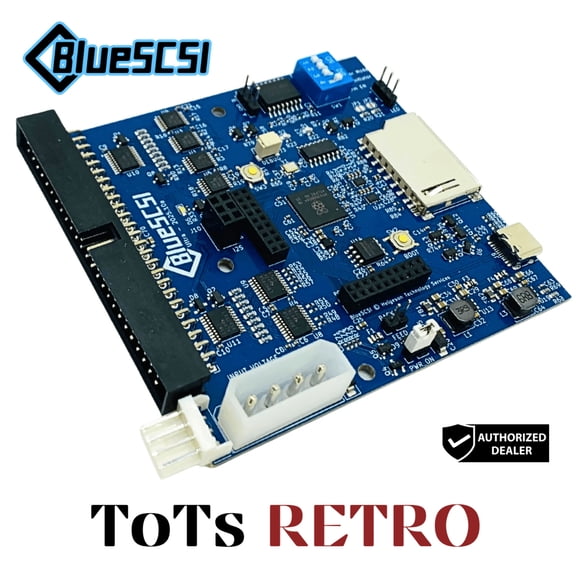 BlueSCSI Ultra 50-pin 3.5" SCSI Drive,For Macintosh, PC and More