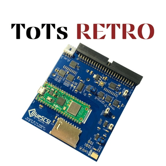 BlueSCSI v2 Internal 50-pin 3.5" SCSI Drive Emulator w/Wi-Fi, Macintosh, Amiga