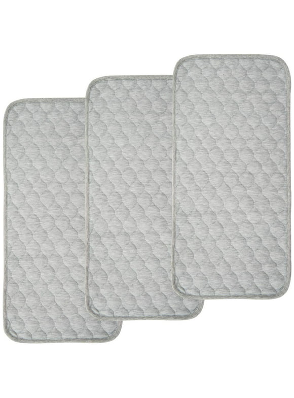BlueSnail Quilted Thicker Longer Waterproof Changing Pad Liners for Babies