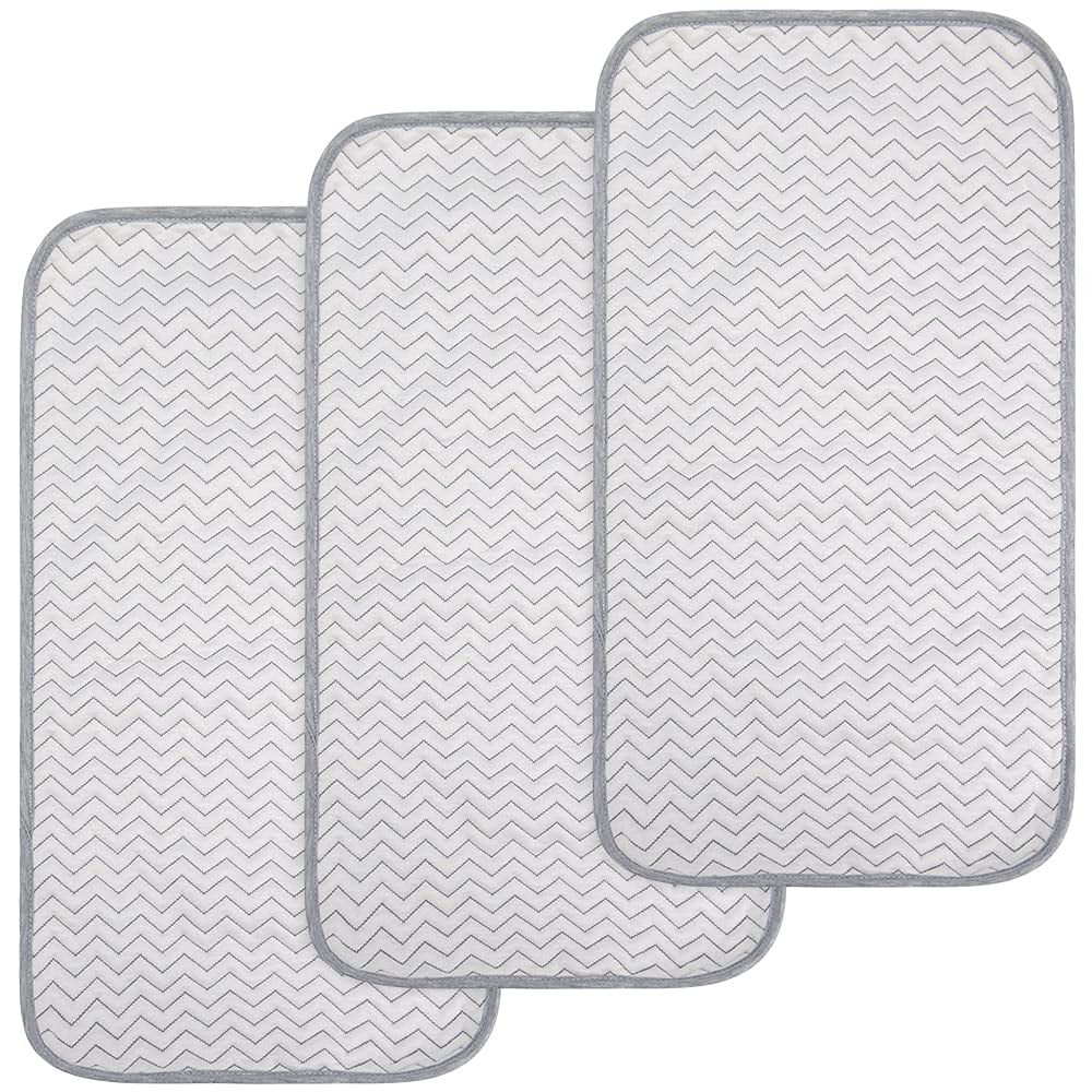 BlueSnail Ultra Soft and Absorbt Bamboo Quilted Waterproof Changing Pad