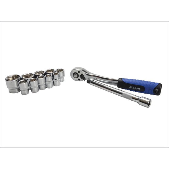 BlueSpot Tools - Socket Set of 12 Metric 3/8in Drive