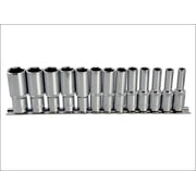 BlueSpot Tools - Deep Socket Set of 13 Metric 3/8in Square Drive