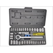 BlueSpot Tools - Socket Set of 40 Metric & AF 1/4in & 3/8in Drive