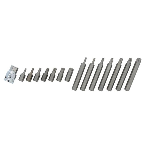 BlueSpot Tools - TORX Bit Set, 15 Piece