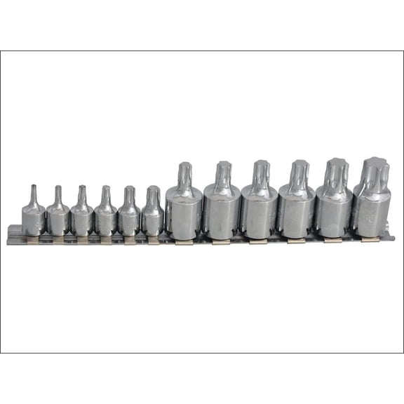 BlueSpot Tools - TORX Socket Set of 12 1/4 & 3/8in Square Drive