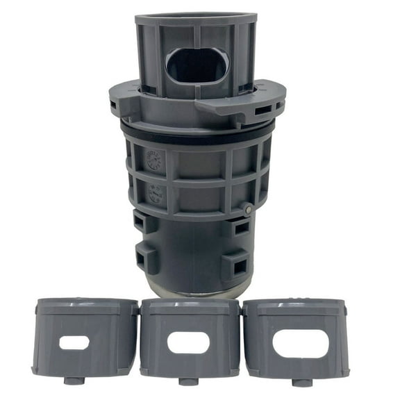 BlueSquare R360 Gray Retro Caretaker Head | 011620-GR