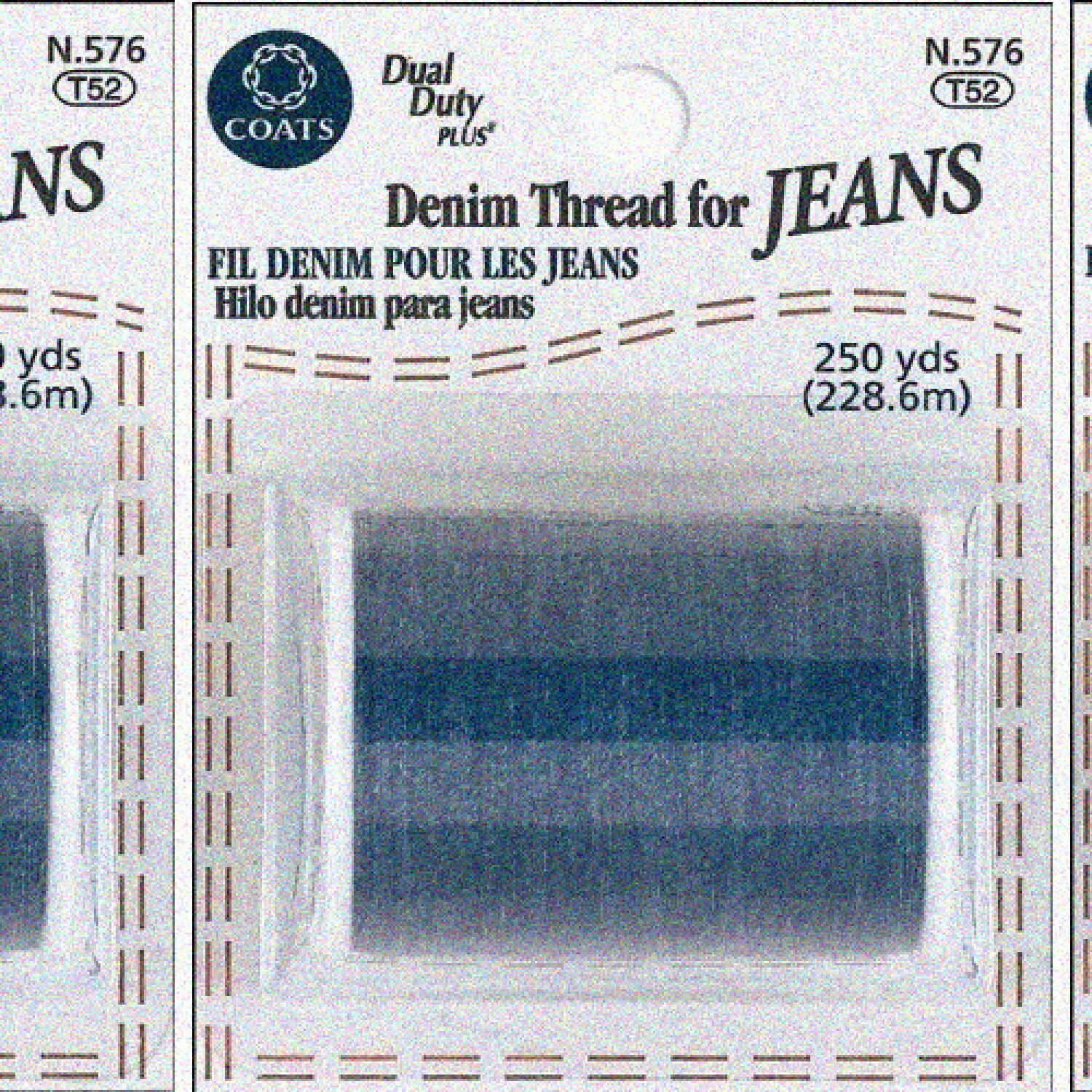 BlueStitch Denim Thread Trio - 250-Yard Spools for Jeans BlueStitch Denim Thread Trio - 250-Yard Spools for Jeans