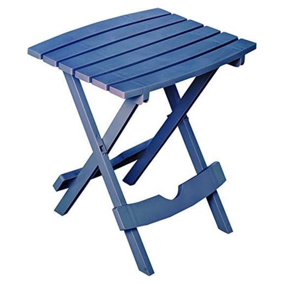 BlueStone Rectangular Polypropylene Folding Side Table
