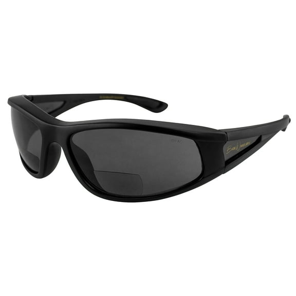 BlueWater Polarized PL BABE 2 GR Babe Winkelman Sunglasses with Shatterproof Polycarbonate Lens, Matte Black Frame, Gray Lens
