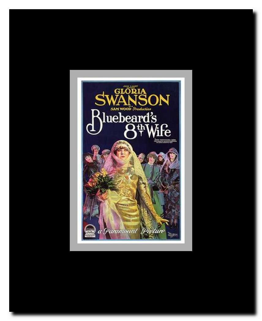 Bluebeard's Eighth Wife Framed Movie Poster
