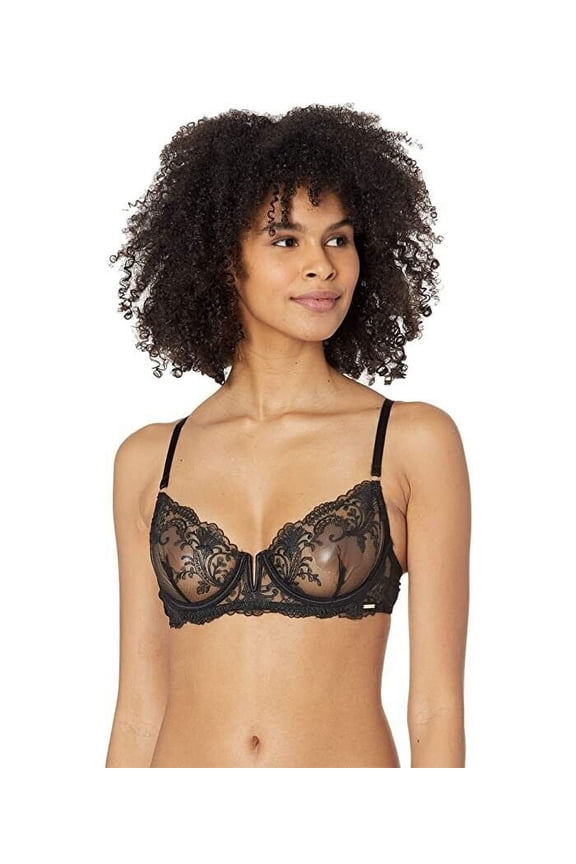 Marseille Women's Underwire Bra 38DD Black