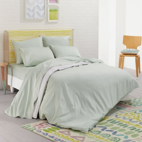 Bluebellgray Nessa Solid Reversible King Size Duvet Set