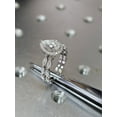 thumbnail image 1 of Bluebelljewels Pear Shape CZ Engagement Bridal Ring Set 14K White Gold Finish Silver, 1 of 6