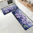 thumbnail image 1 of Blueberries Blueberry Flowers Kitchen Mat Set of 2 Non-Slip Washable Kitchen Rugs Waterproof Comfort Standing Floor Mats for Kitchen Home Office Sink Laundry 17x29 Inch + 17x47 Inch, 1 of 6