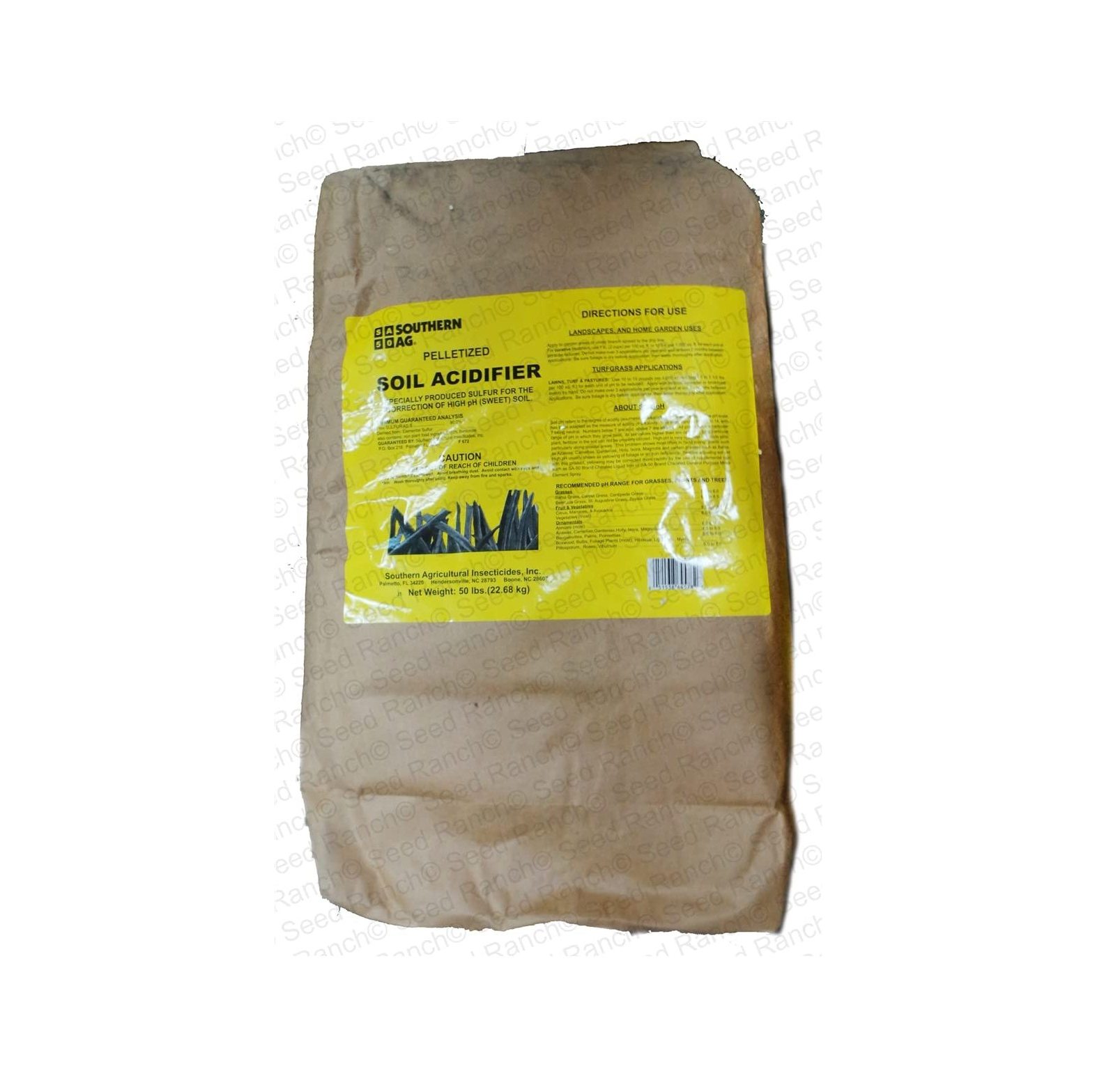 Blueberry Bush Granular Sulfur Fertilizer ( Soil Acidifier ) 50 Lbs