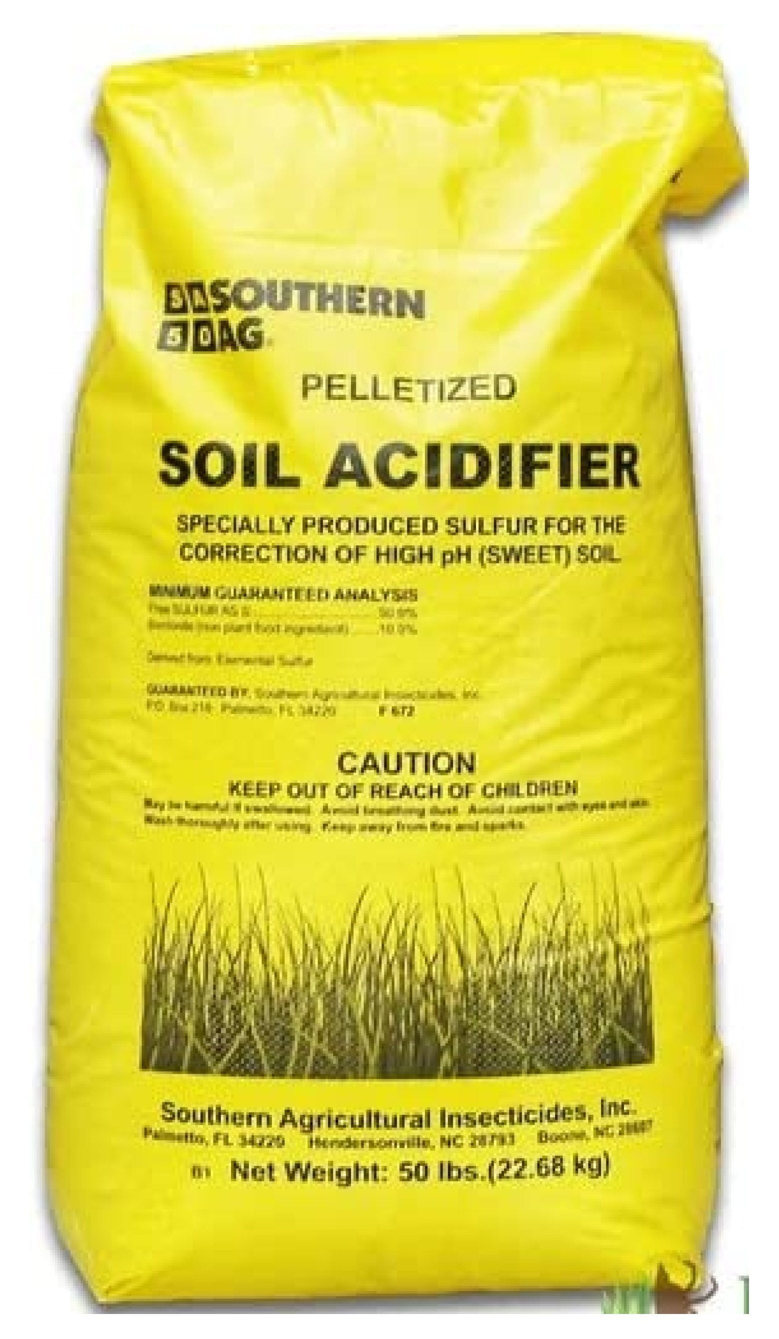 Blueberry Bush Granular Sulfur Fertilizer (Soil Acidifier) - 50 Lbs..