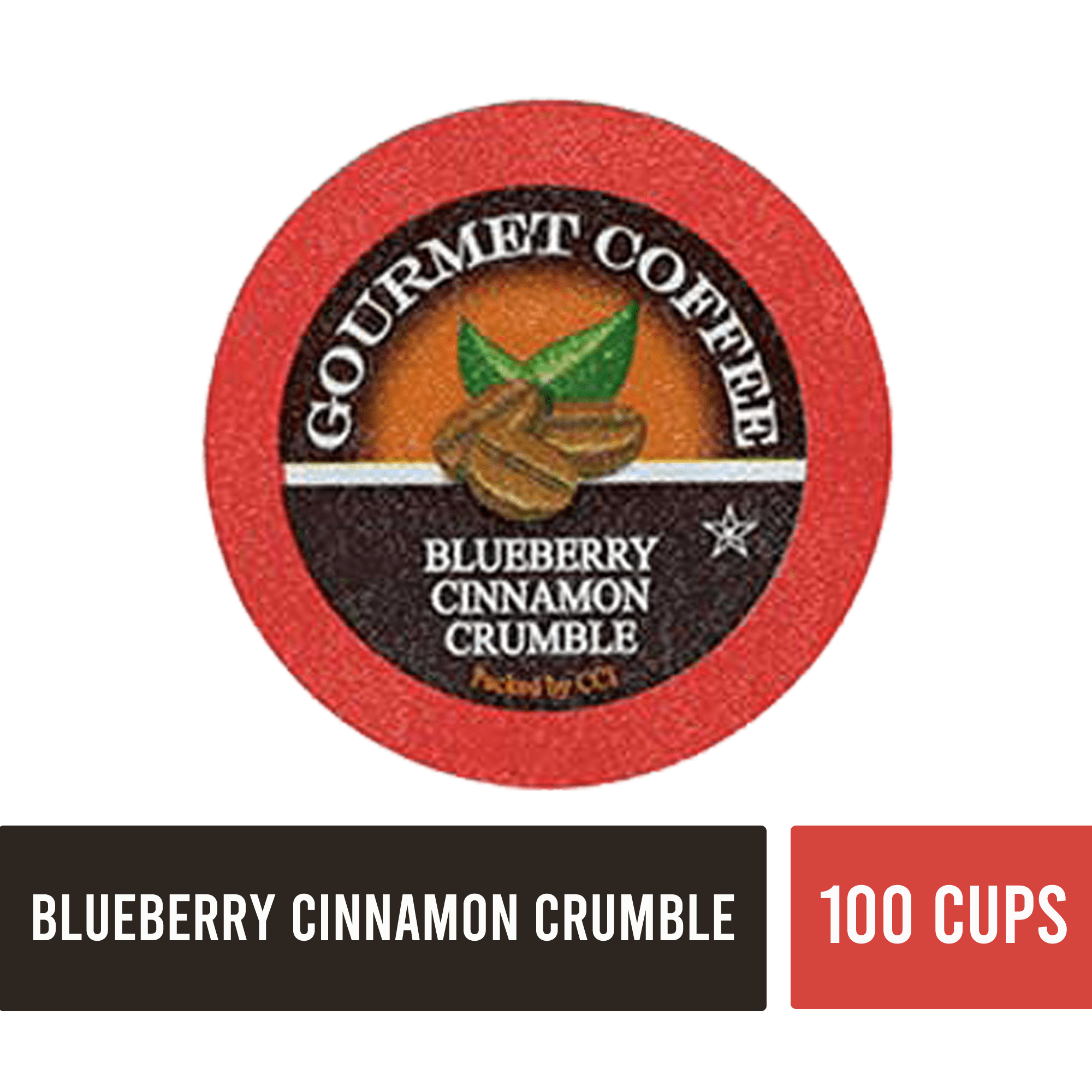 Blueberry Cinnamon Crumble Coffee, 100 Count, Single Serve Cups