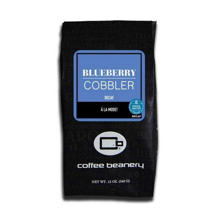 Blueberry Cobbler Flavored Coffee Regular or Decaf: Decaf, Size: 12oz, Grind: Fine