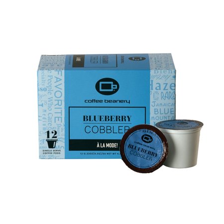Blueberry Cobbler Flavored Coffee Regular or Decaf: Regular, Size: 12ct Pods, Grind: Automatic Drip