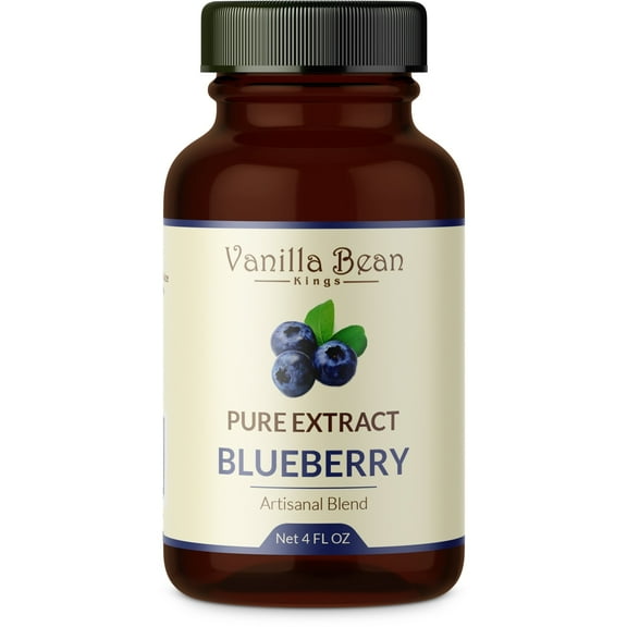 Blueberry Extract for Baking and Flavoring - 4 OZ - Natural Flavors for Baked Goods, Desserts, & Cooking