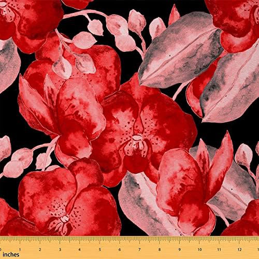 Blueberry Fabric by The Yard Outdoor Fruits Botanical Leaves Decor Fabric for Kids Teens Adults