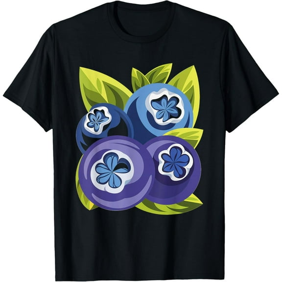 Blueberry Fruit Blueberries Fruit Nature T-Shirt